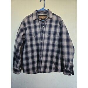 Ariat Men's Insulated Flannel Shirt Jacket,  Size Medium. Excellent Condition